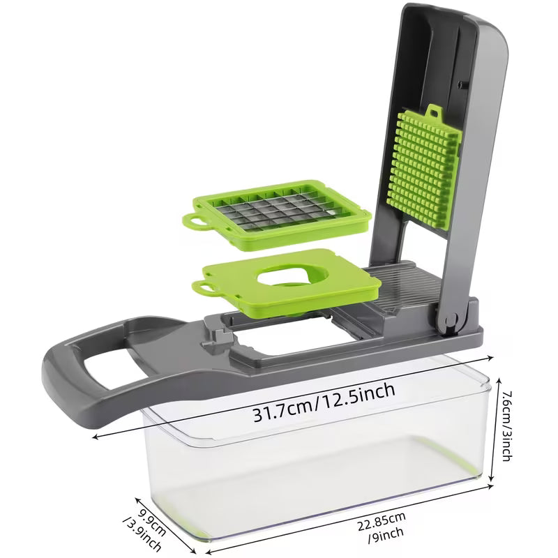 14pcs -in- Vegetable Chopper & Onion Chopper