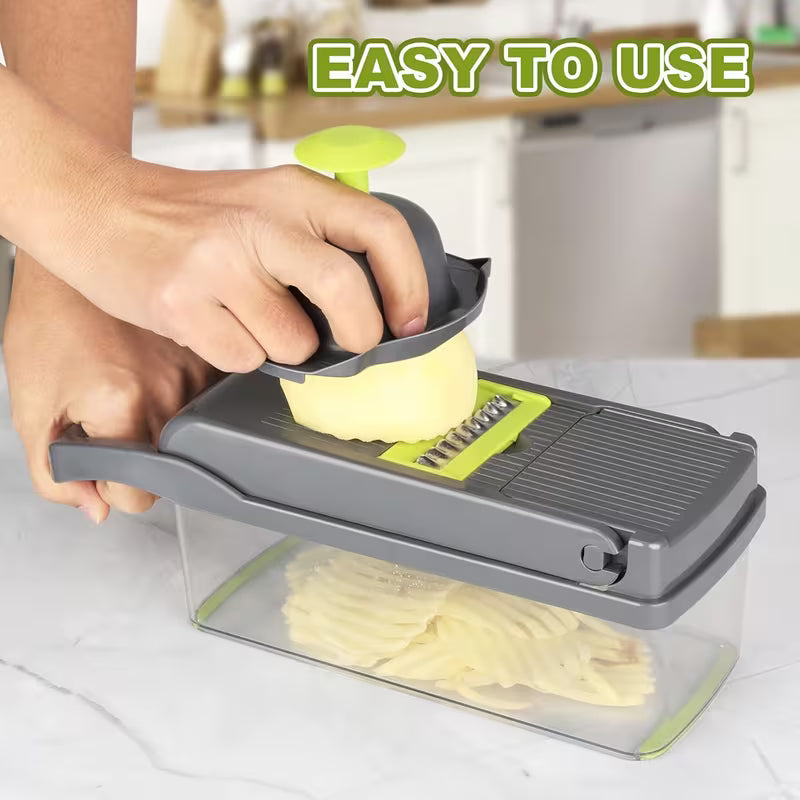 14pcs -in- Vegetable Chopper & Onion Chopper