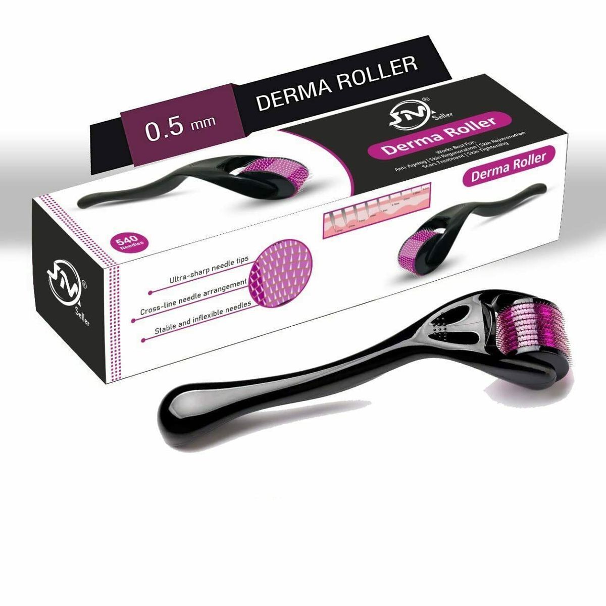 Beard Growth & Skin Rejuvenation  Derma Roller