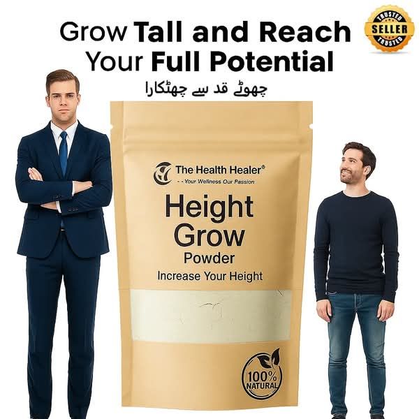 Natural Height Growth Powder – Bone Strength & Nutrition Support